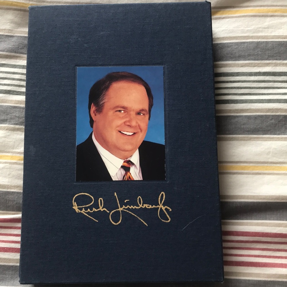 Rush Limbaugh “See I Told You So” collectors book